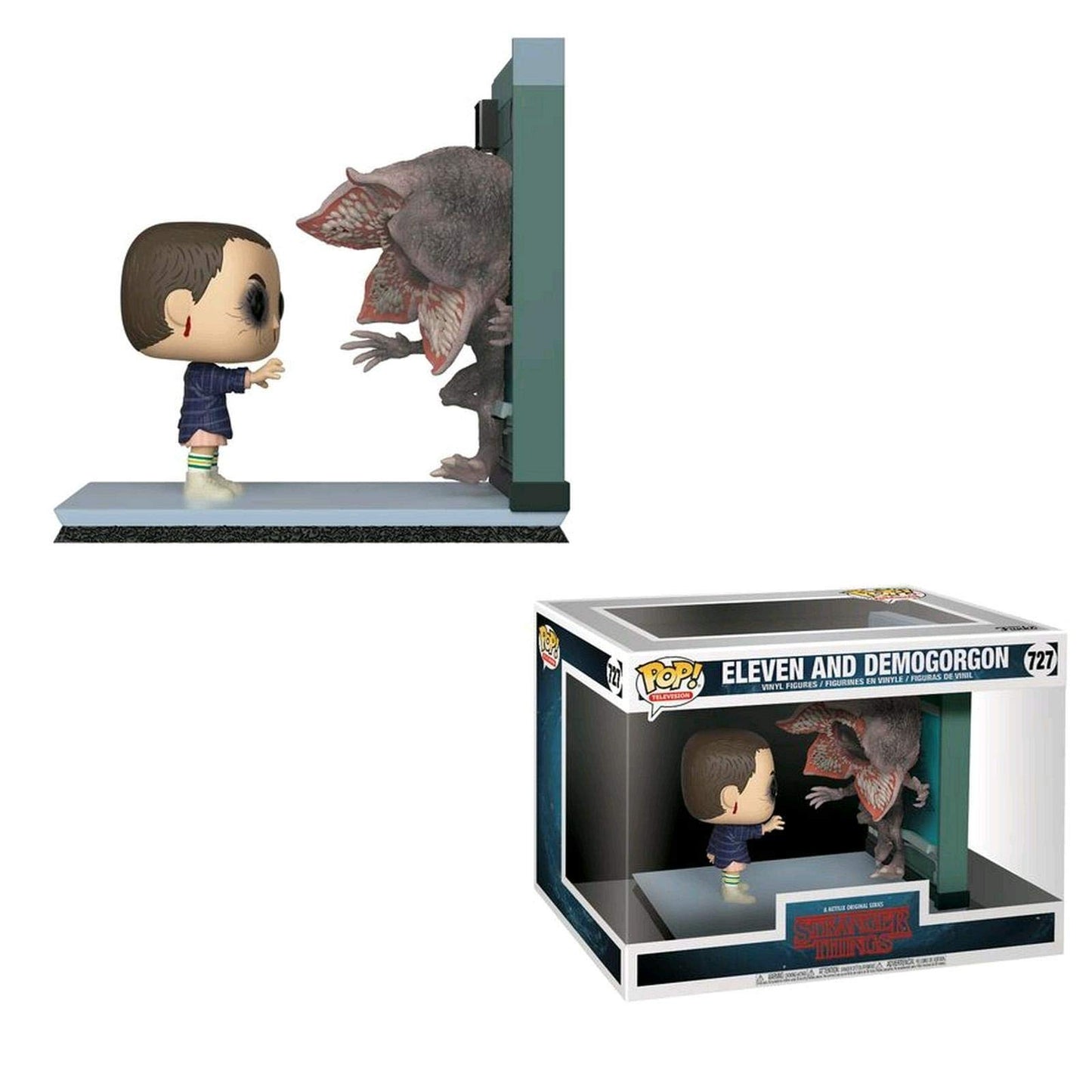 Funko Pop! Películas Moments: Stranger Things - Eleven & Demogorgon Figura de Vinilo