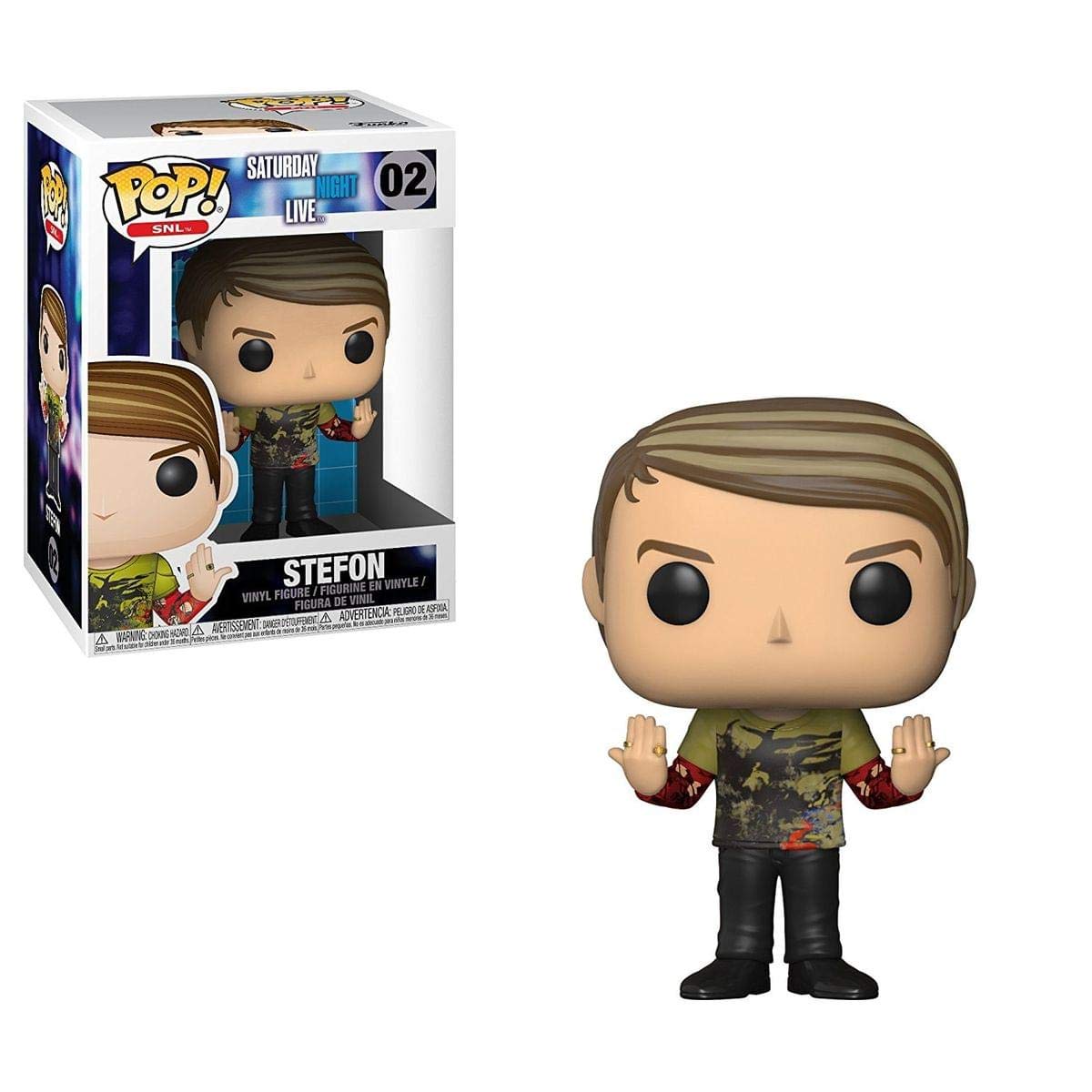 Funko Pop! TV: Saturday Night Live Stefon Collectible Figura, Multicolor