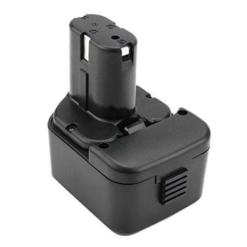 Batería-Exmate-de-Ni-MH-de-12-V-y-3,5-Ah-compatible-con-Hitachi-EB1214S,-EB1212S,-EB1214L,-EB1220BL,-EB1220HL,-EB1230R,-EB1230X,-EB1233X,-EB1220HS,-EB1220RS,-EB1222HL,-EB1226HL-y-EB1230HL.