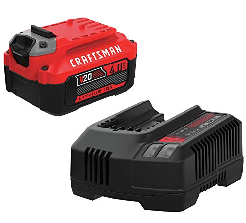Batería-y-cargador-Craftsman-V20-para-kits-de-herramientas-eléctricas-y-de-exterior,-4.0-Ah,-batería-de-iones-de-litio-(CMCB204-CK)