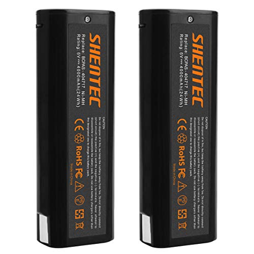 Shentec---Paquete-de-2-baterías-de-4000-mAh-y-6-V,-compatibles-con-Paslode-404717,-B20544E,-BCPAS-404717,-404400,-900400,-900420,-900600,-901000,-902000,-B20720,-CF-325,-IM200,-F18,-IM250,-IM250A,-IM350A,-IM350CT,-PS604N,-Ni-MH