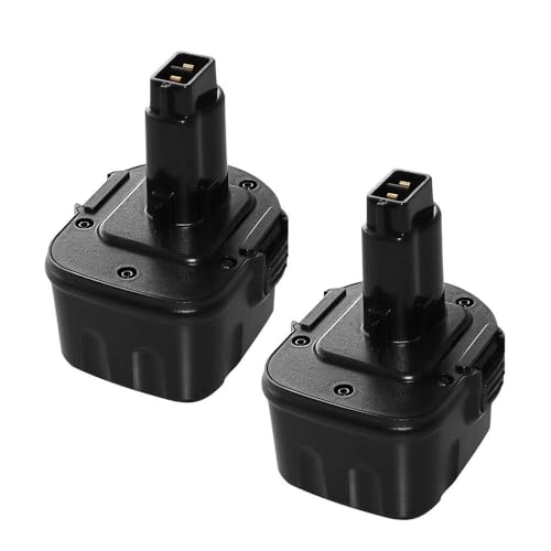 EOHJAR-[Paquete-de-2]-Batería-de-repuesto-de-3,6-Ah-para-herramientas-eléctricas-inalámbricas-Dewalt-de-12-V,-Ni-MH,-XRP,-DW9072,-DC9071,-DCB120,-DW9071,-DW9072,-DW953,-DE9037,-DE9071,-DE9072,-DE9074,-DE9075,-etc.