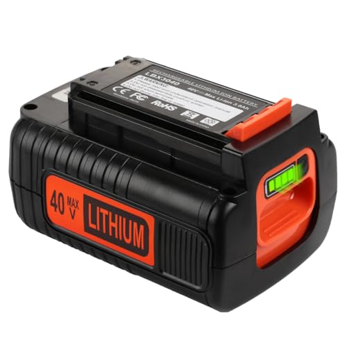 Reemplazo-de-batería-de-litio-de-40-V-(máx.-3-A)-para-Black-&-Decker-(LBX2040,-LST136,-LBXR2036,-LBXR36,-LHT2436,-LCS1240,-LBX1540,-LBX36,-LSWV36,-LST540,-LST136W)