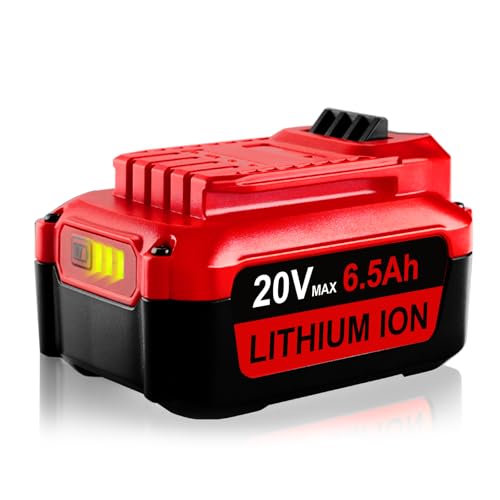 Batería-de-litio-Energup-de-20-V-y-6,5-Ah-para-Craftsman-V20-de-20-V-(CMCB205,-CMCB204,-CMCB206,-CMCB202-y-CMCB201)-para-herramientas-eléctricas-de-exterior-Craftsman-de-20-V.
