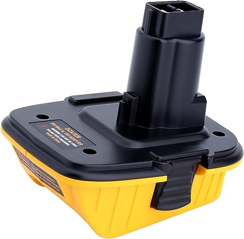Adaptador-de-batería-Totoplus-DCA1820-de-18-V-a-20-V-para-herramientas-Dewalt-XRP-de-18-V,-compatible-con-baterías-de-20-V-máx.-DCB200,-DCB203,-DCB205,-DCB206-a-baterías-XRP-de-18-V-NiCad-NiMh-DC9096-y-DC9098.