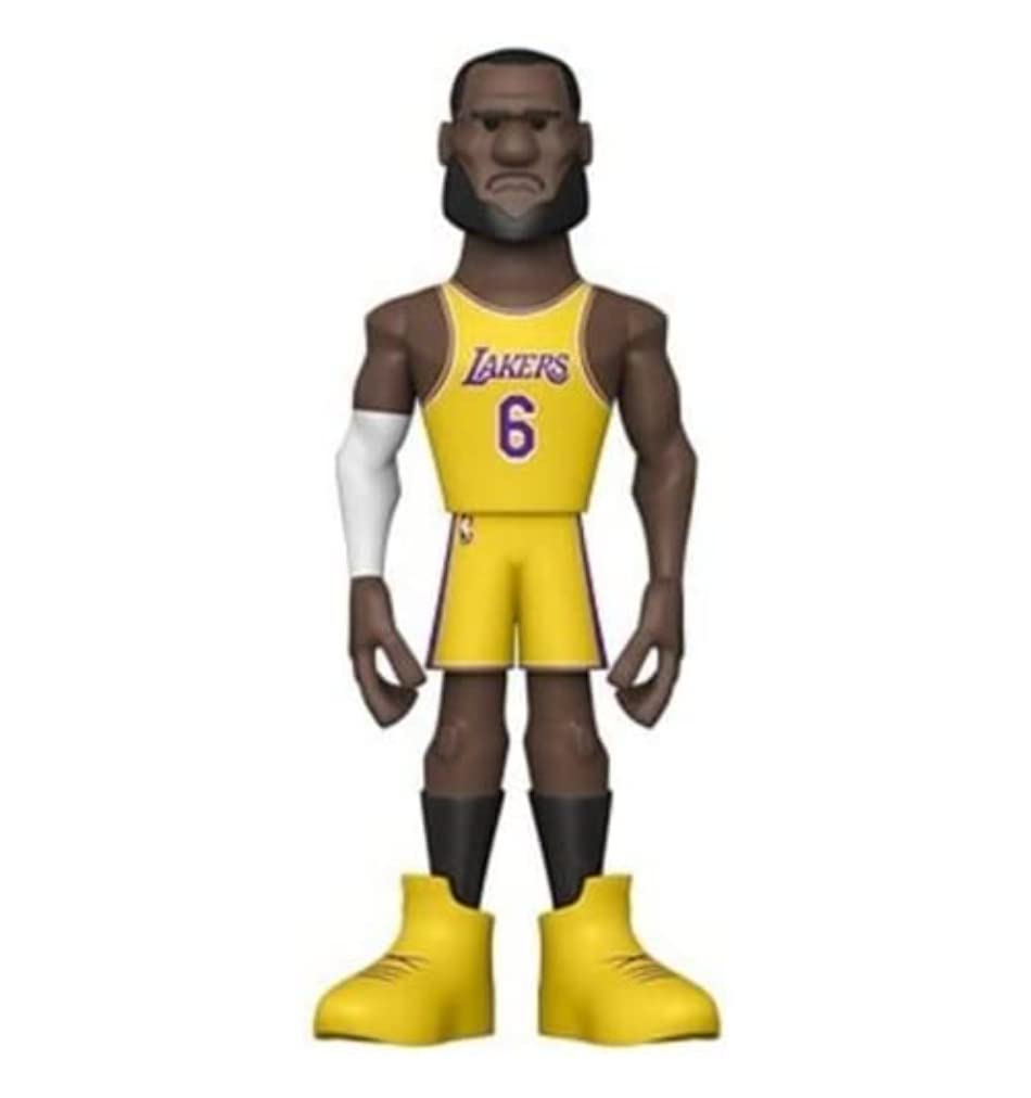 Funko Pop! Vinyl Dorado NBA: Lakers - Lebron with Chase 12" (Styles May Vary)