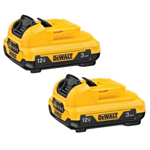 Baterías-DEWALT-12V-MAX*,-3.0-Ah,-paquete-de-2-(DCB124-2)