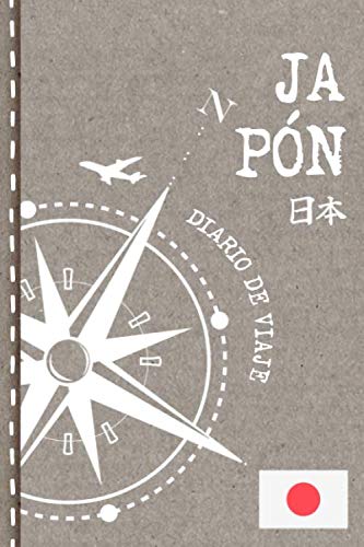 Libro: Japon Diario de Viaje: Libro de Registro de Viajes - Cuaderno de Recuerdos de Actividades en Vacaciones para Escribir, Dibujar - Cuadrícula de Puntos, Dotted Notebook Journal A5 (Spanish Edition)