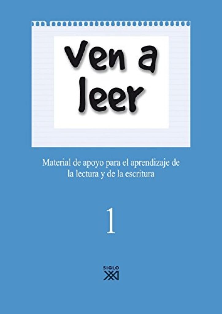 Libro: Ven a leer, 1. Material de apoyo para el aprendizaje de la lectura y la escritura