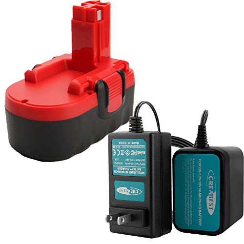 CREABEST-18-V-3,5-Ah-Ni-MH-compatible-con-batería-Bosch-BAT026-BAT025-BAT180-BAT181-BAT160-BAT189-2607335265-2607335266-2607335270,-incluye-cargador-de-batería-Ni-MH/Ni-CD-de-1,2-V-18-V