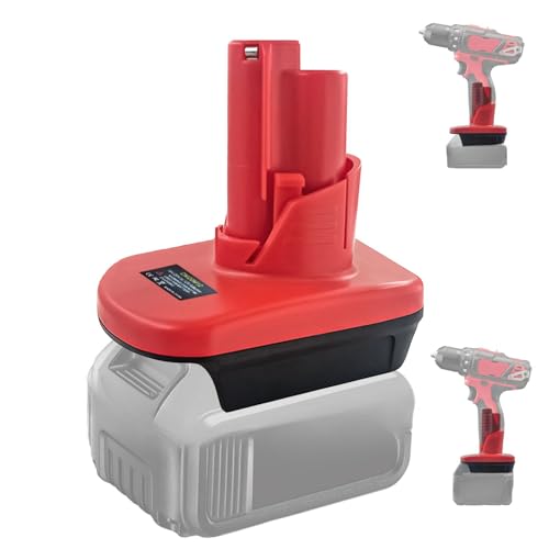 Adaptador-de-batería-YRhplm-para-Milwaukee-M18-a-M-12,-DM20M12-para-convertidor-de-18-V-a-12-V-de-Milwaukee,-conversión-para-herramientas-de-batería-de-18-V-a-12-V-de-Milwaukee