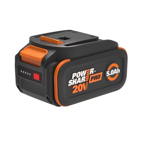 Batería-WORX-PowerShare-Pro-de-iones-de-litio-de-20-V-y-5-Ah,-WA3675