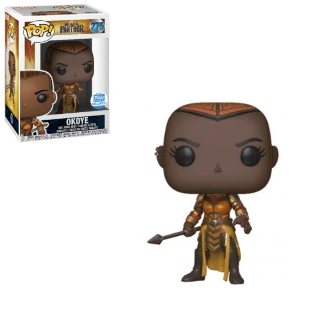 Funko Pop: Marvel Universe Black Panther Funko Pop! Marvel Okoye Exclusivo 3.75'' Figura de Vinilo #275 (Pre-Order ships March)