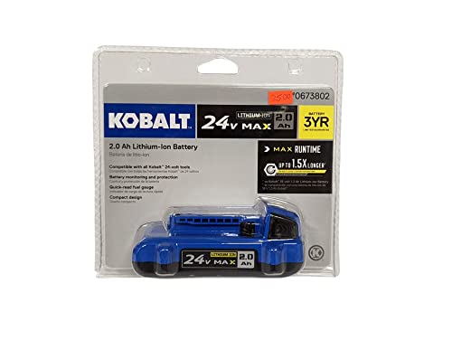 Batería-compacta-de-iones-de-litio-Kobalt-de-24-voltios-máx.-y-2,0-Ah