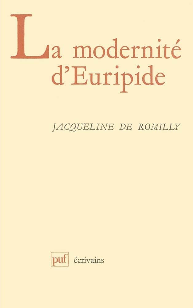 Libro: La modernité d'Euripide