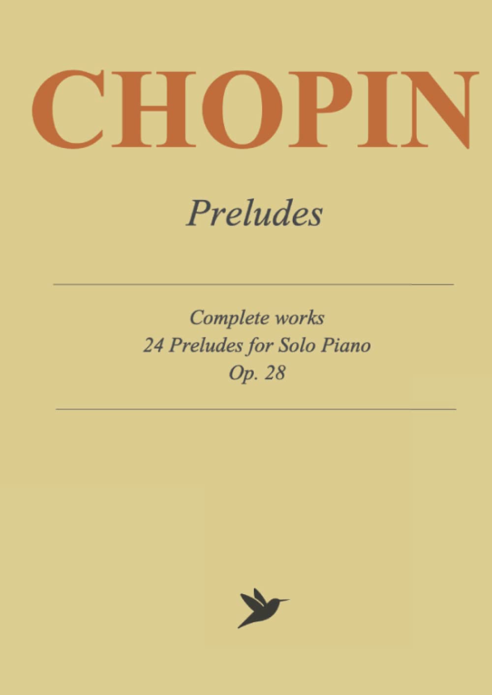 Libro: Frederic Chopin Preludes - Complete works: 24 Preludes for Solo Piano, Op. 28