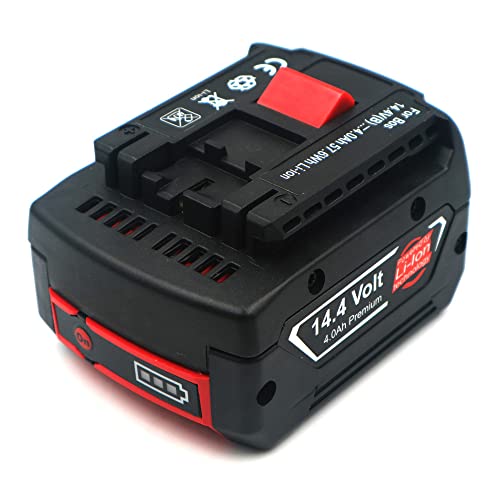 Batería-HeShunChang-de-14,4-V-y-5-Ah-para-Bosh-BAT607,-BAT607G,-BAT614-y-BAT614G.