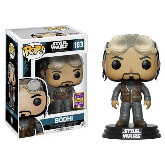 Funko - Star Wars Rogue One-Bodhi Rook-Sdcc Convención de Verano Figura, Multicoloured, 14718