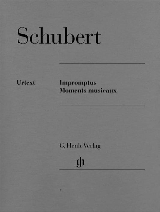 Franz schubert : impromptus et moments musicaux - piano
