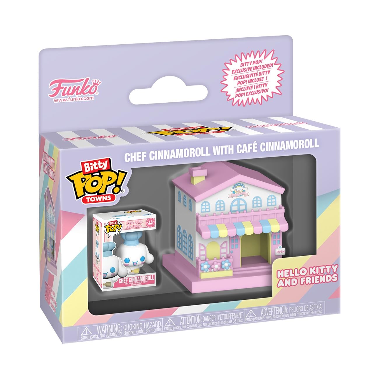 Funko Bitty Pop! Pueblo: Sanrio - Cinnamoroll Cafe