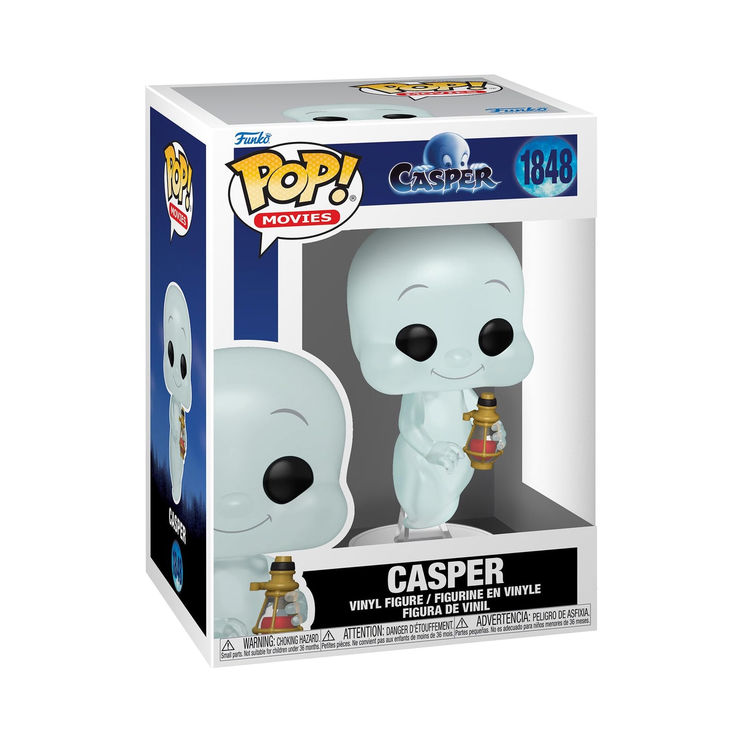 Funko Pop! Películas: Casper 30th Anniversary - Casper - 1/6 Odds for Rare Chase Variant