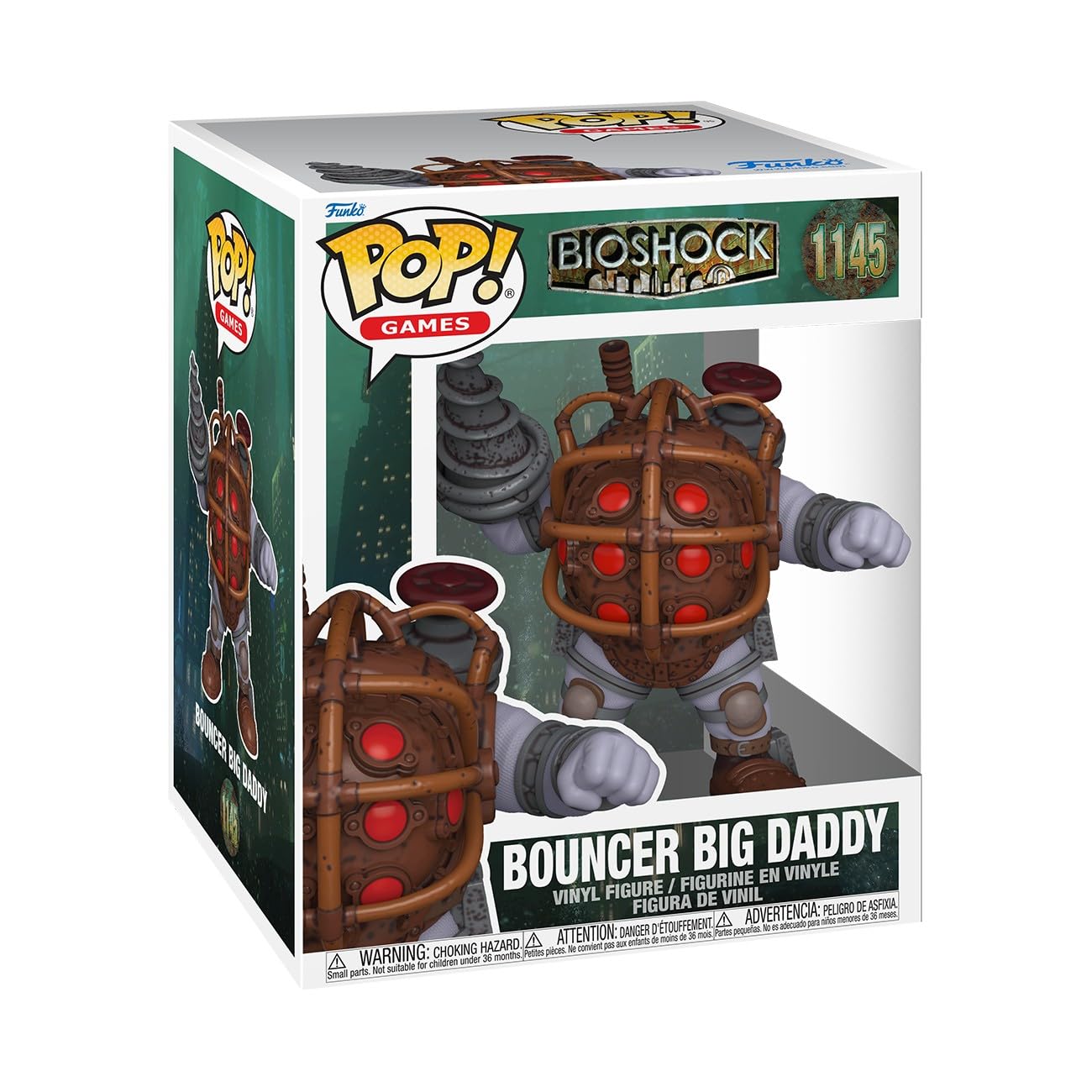Funko Pop! Super: Bioshock - Bouncer Big Daddy