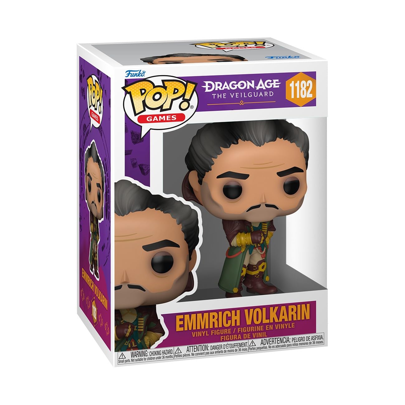 Funko Pop! Videojuegos: Dragon Age: The Veilguard - Emmrich Volkarin