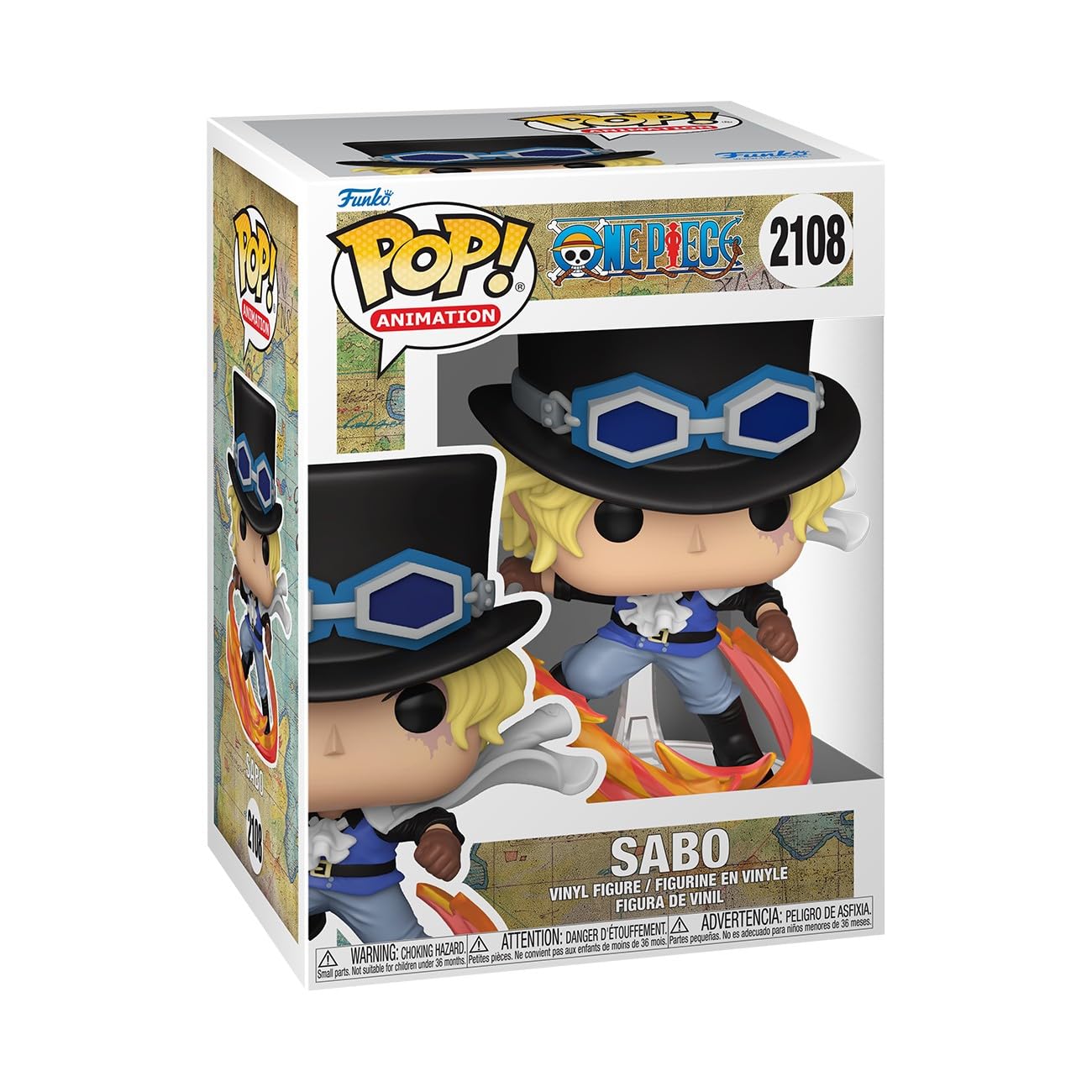 Funko Pop! Animación: One Piece - Sabo