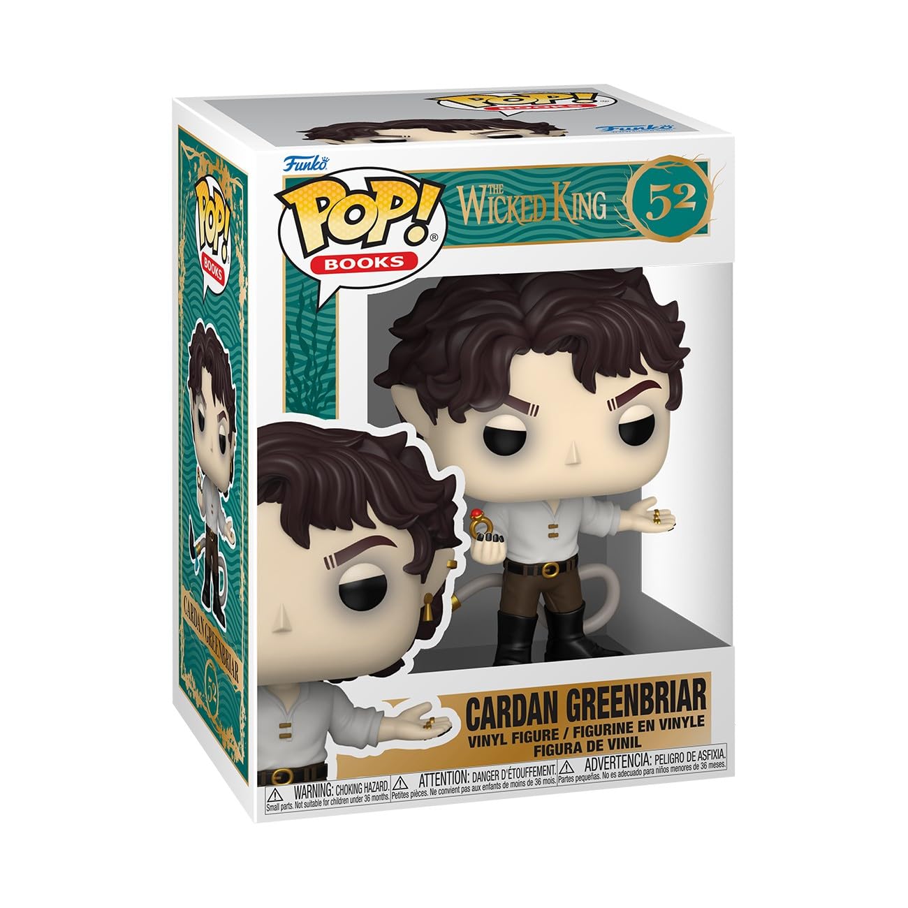 Funko Pop! Books: The Folk of the Air - The Wicked King - Cardan