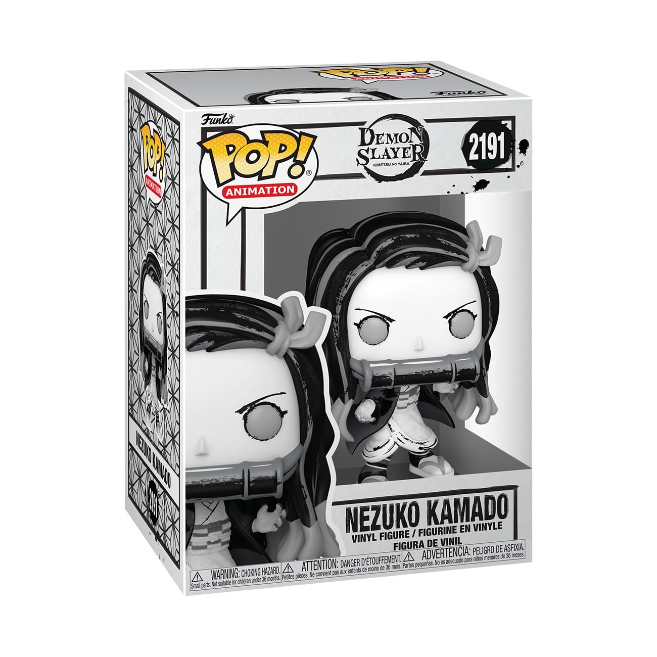 Funko Pop! Animación: Demon Slayer: Kimetsu no Yaiba - Nezuko (Sumi-Ink Edition)
