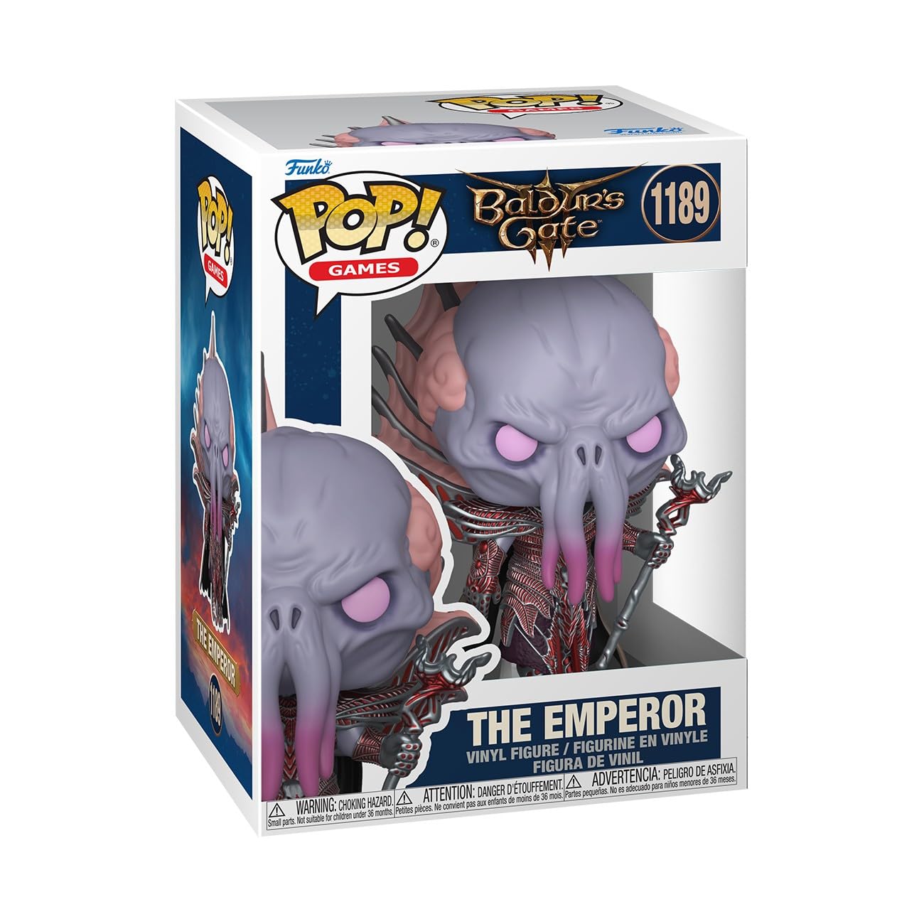 Funko Pop! Videojuegos: Baldur's Gate 3 - The Emperor