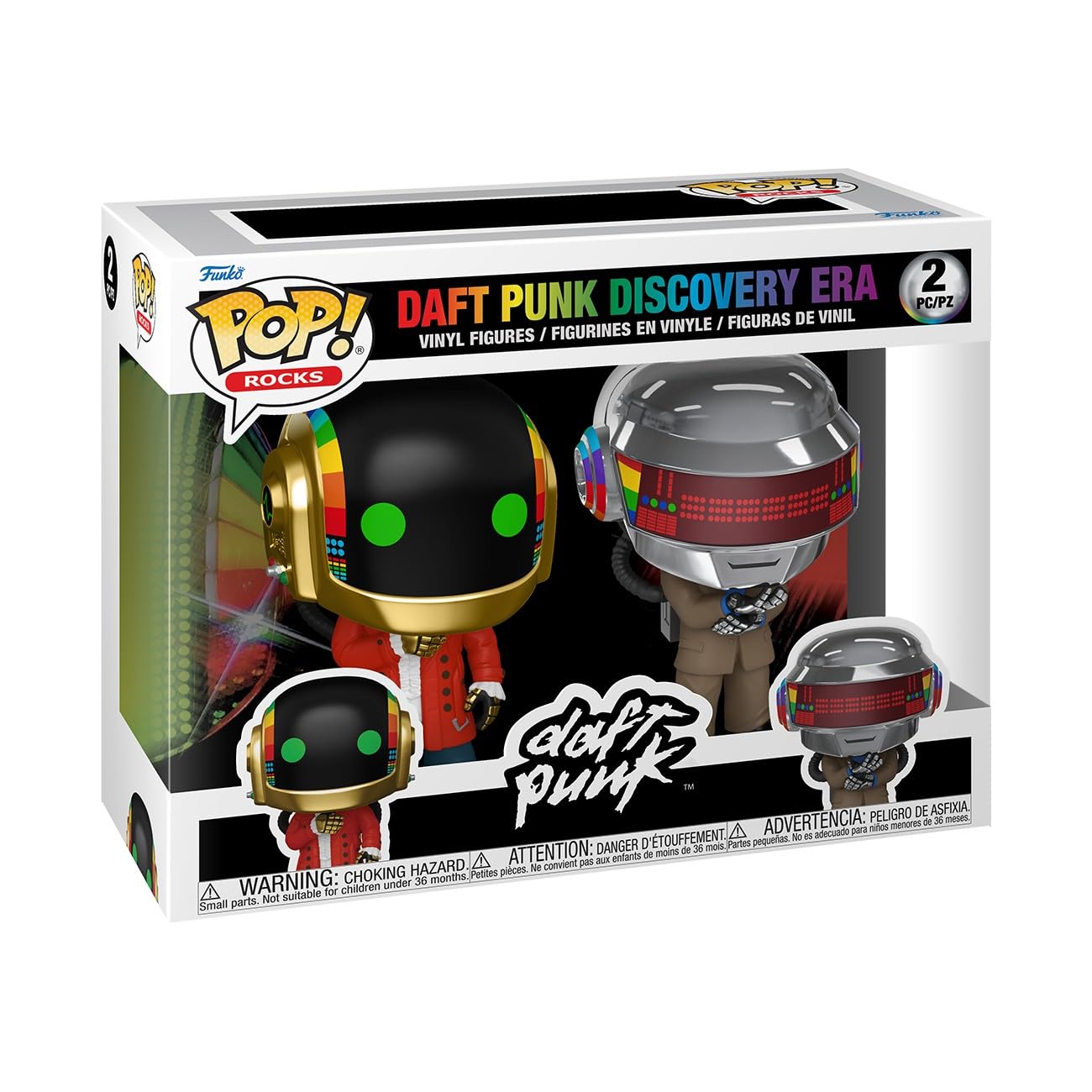 Funko Pop! Música: Daft Punk - Discovery 2 Pack