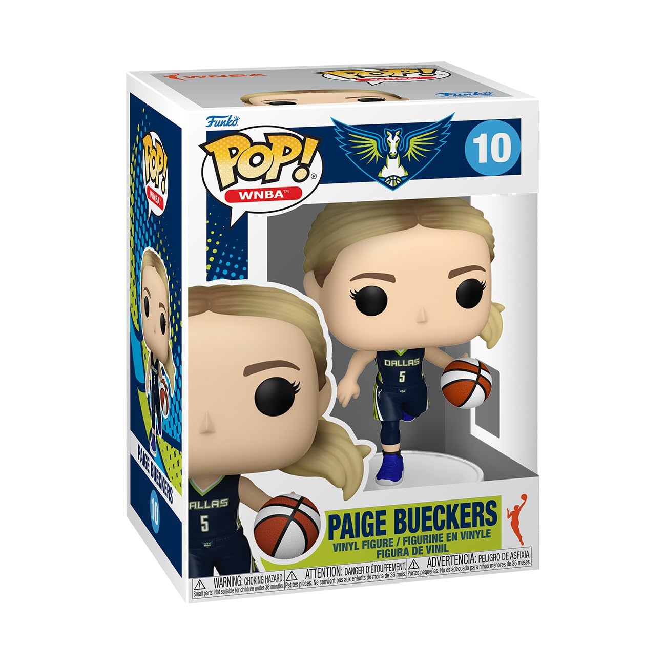 Funko Pop! WNBA: Dallas Wings - Paige Bueckers