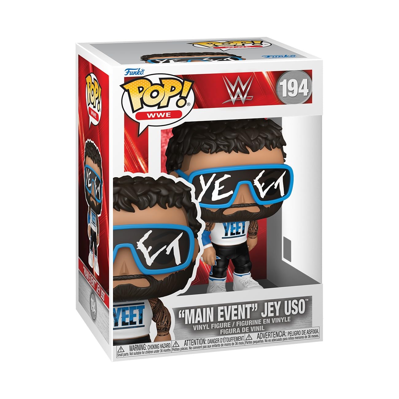 Funko Pop! WWE: Main Event Jey USO