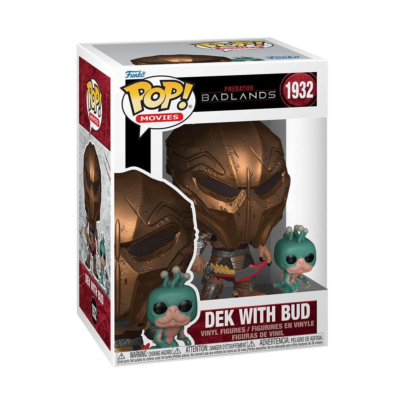 Funko Pop! & Buddy: Predator Badlands - DEK with Bud