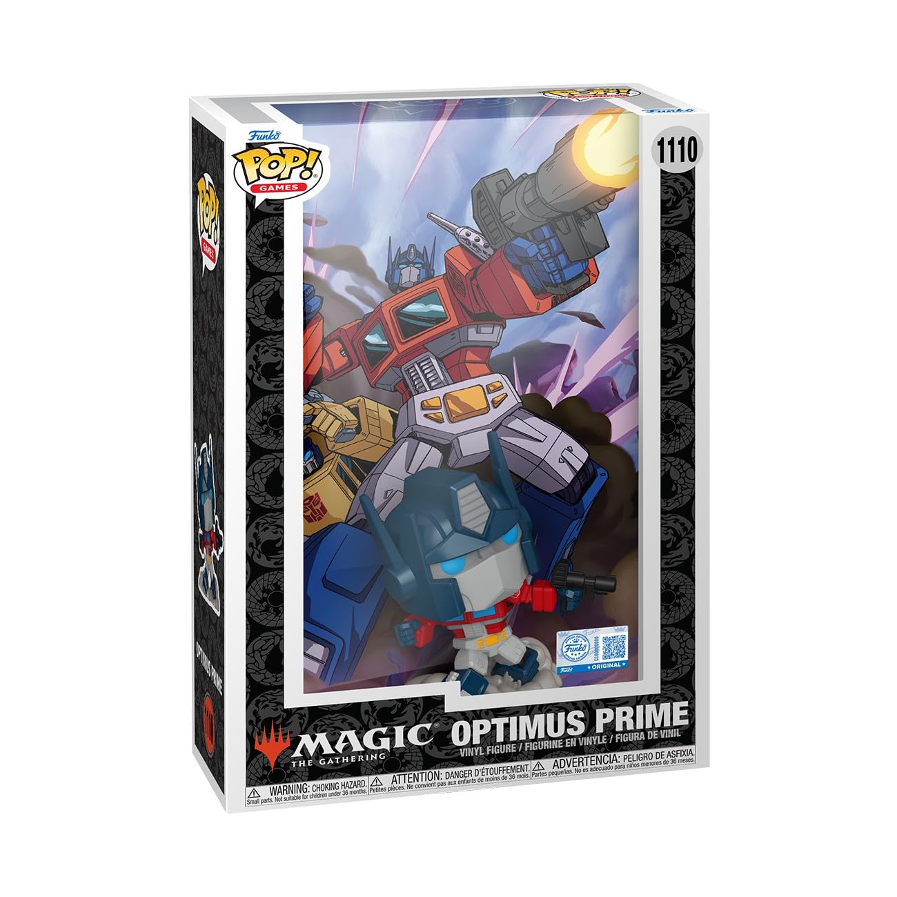 Funko Pop! Comic Cover: Transformers X Magic the Gathering - Optimus Prime