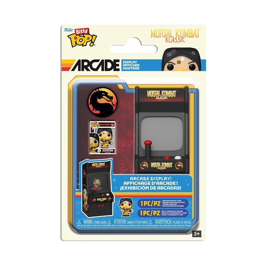 Funko Bitty Pop! Arcade Cabinet: Mortal Kombat - Scorpion