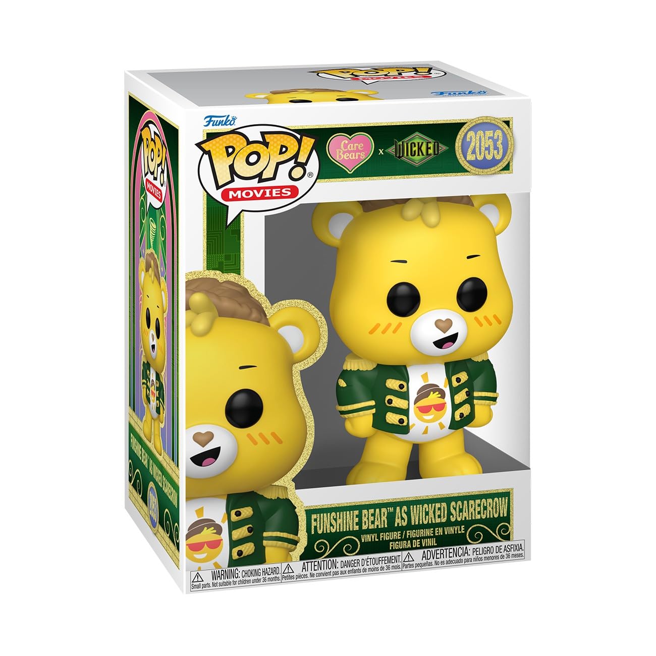 Funko Pop! Películas: Wicked X Care Bear - Funshine Bear as Wicked Scarecrow