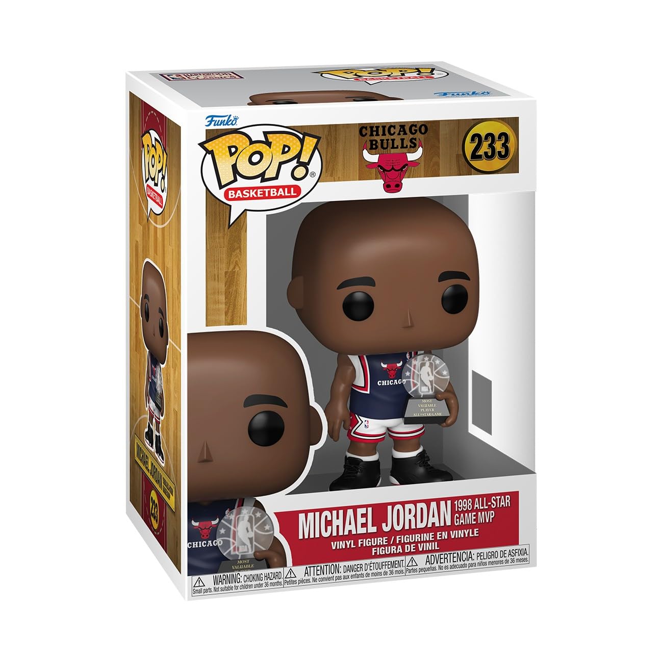 Funko Pop! NBA: Bulls - Michael Jordan - 1998 All-Star Game MVP