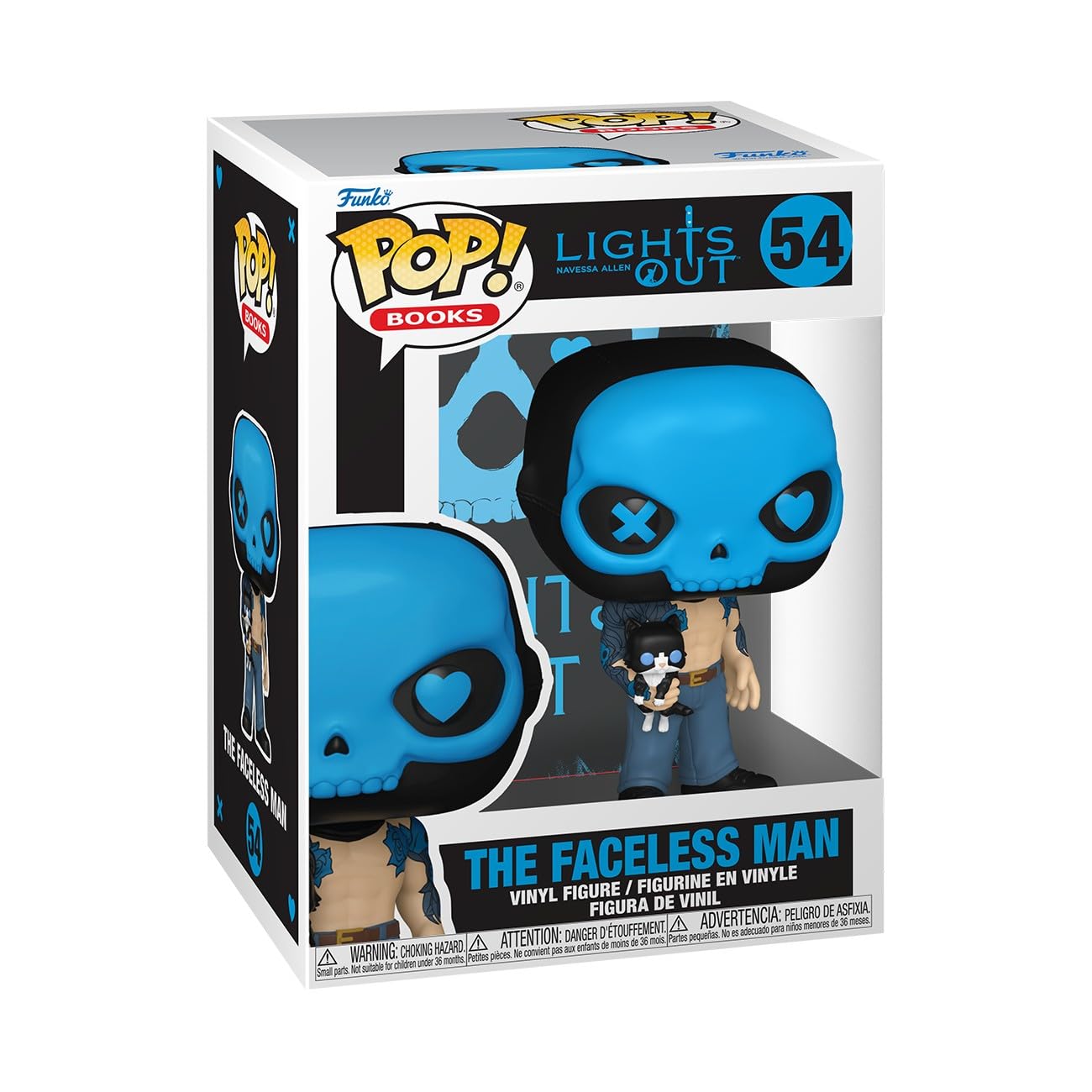 Funko Pop! Books: Into The Darkness Lights Out - The Faceless Man
