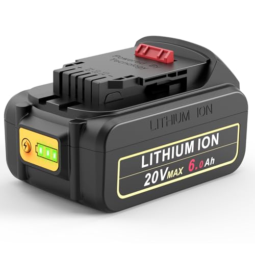 Batería-de-iones-de-litio-de-20-V-para-Dewalt-(máx.-6,0-Ah),-compatible-con-baterías-Dewalt-DCB205,-DCB206,-DCB207,-DCB204,-DCB201,-DCB200,-DCD,-DCF-y-DCG-(paquete-de-1)