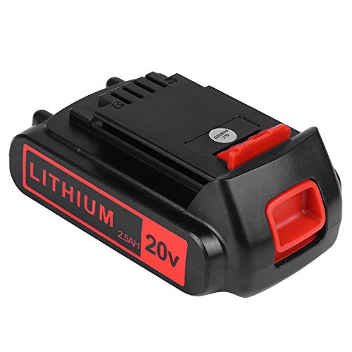 Batería-de-litio-KINGTIANLE-de-2,5-Ah-y-20-V-máx.-para-herramientas-inalámbricas-Black-and-Decker-de-20-V-(LBXR20,-LBXR20-OPE,-LB20,-LBX20,-LBX4020-y-LB2X4020)