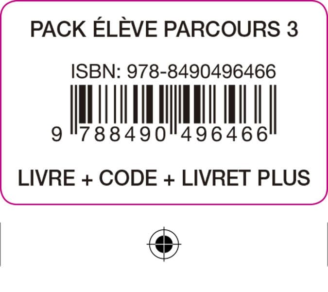 Libro: PARCOURS 3 PACK ELEVE