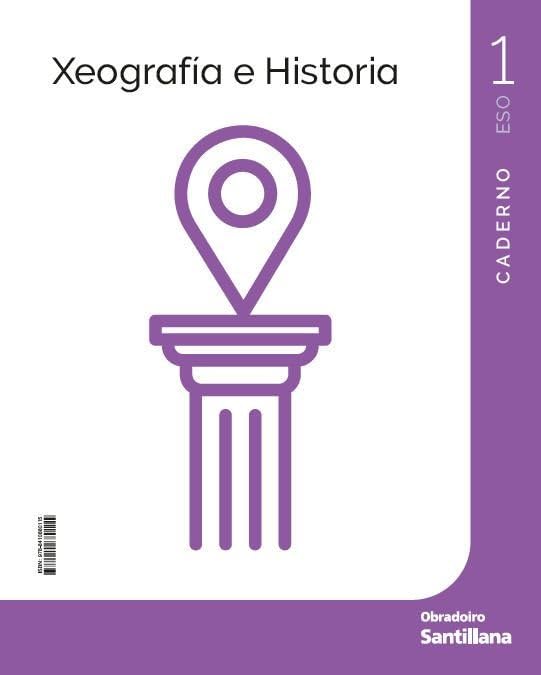 Libro: XEOGRAFIA E HISTORIA 1 ESO CM OBRADOIRO