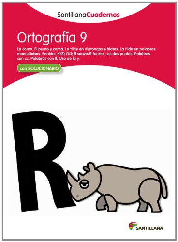 Libro: ORTOGRAFIA 9 SANTILLANA CUADERNOS