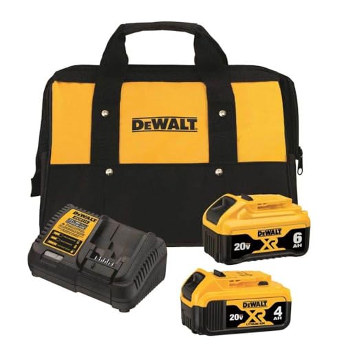 Kit-de-inicio-de-batería-y-cargador-de-iones-de-litio-Dewalt-20V-MAX-de-6,0-Ah-y-4,0-Ah