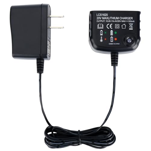 Cargador-de-batería-de-litio-LALAFO-LCS1620-de-20-V-compatible-con-Black-&-Decker-20-V-máx.-Batería-de-iones-de-litio-LBXR20,-LBXR20-OPE,-LB20,-LBX20,-LBX4020,-LB2X4020,-LBXR2020-OPE-(solo-para-Black-&-Decker)