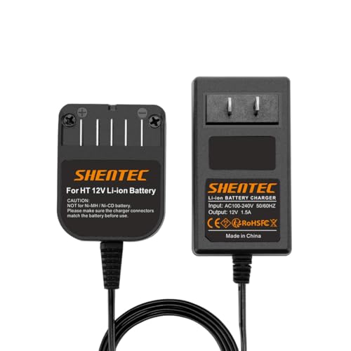 Cargador-de-batería-de-iones-de-litio-Shentec-de-10,8-V-a-12-V-compatible-con-baterías-deslizables-Hitachi-BCL1015,-329369,-329370,-329371,-329389-y-331065-(no-compatible-con-baterías-Ni-MH/Ni-Cd).