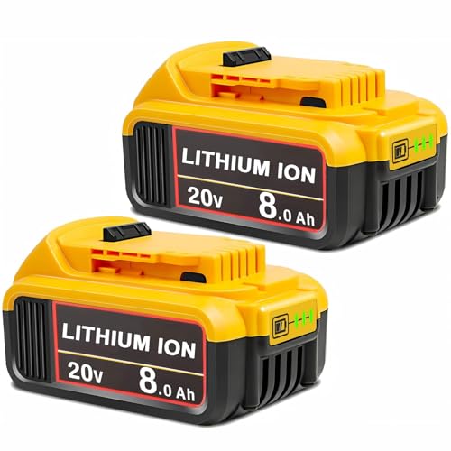Batería-de-repuesto-de-iones-de-litio-de-8,0-Ah-para-Dewalt-20-V-Max.-Reemplazo-para-DCB204-DCB101-DCB105-20-V-Max.-X*R-DCB200,-paquete-de-2.