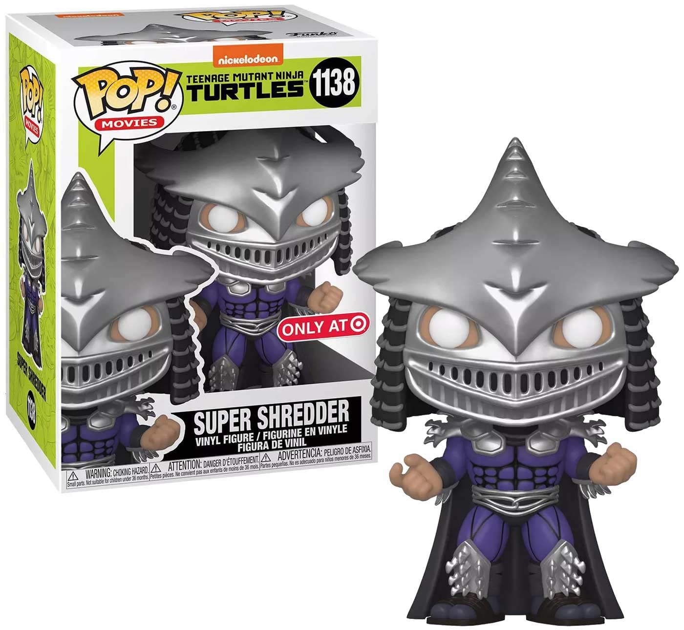 Funko Pop! Teenage Mutant Ninja Turtles Super Shredder #1138 Exclusivo